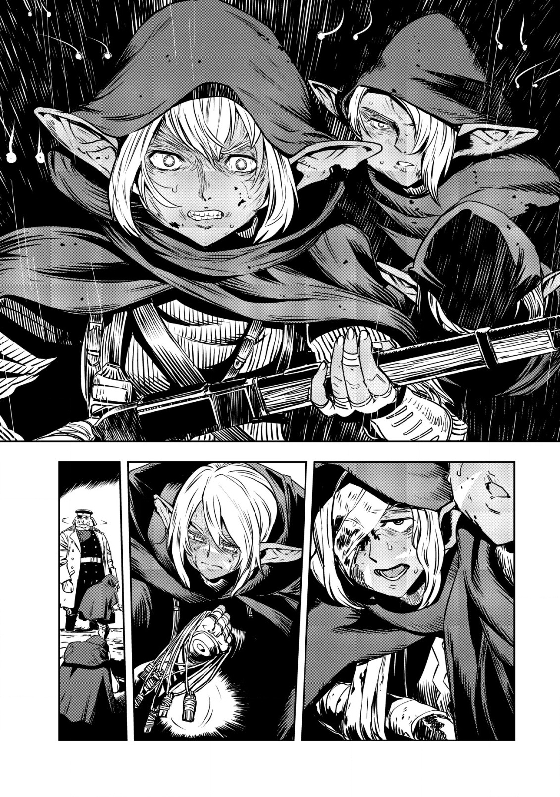 Orcsen Oukokushi - Yaban na Ooku no Kuni wa, Ikanishite Heiwa na Elf no Kuni wo Yakiharau ni Itatta ka - Chapter 1 - Page 53