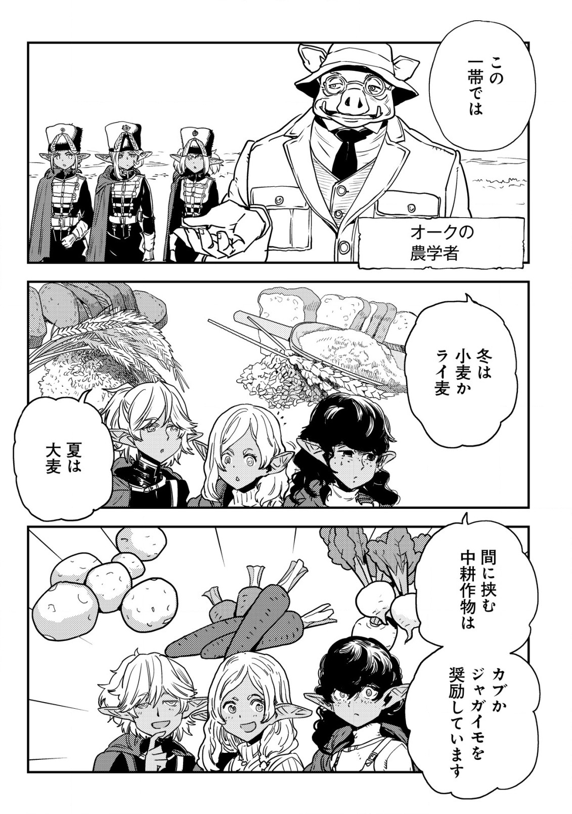 Orcsen Oukokushi - Yaban na Ooku no Kuni wa, Ikanishite Heiwa na Elf no Kuni wo Yakiharau ni Itatta ka - Chapter 2 - Page 22