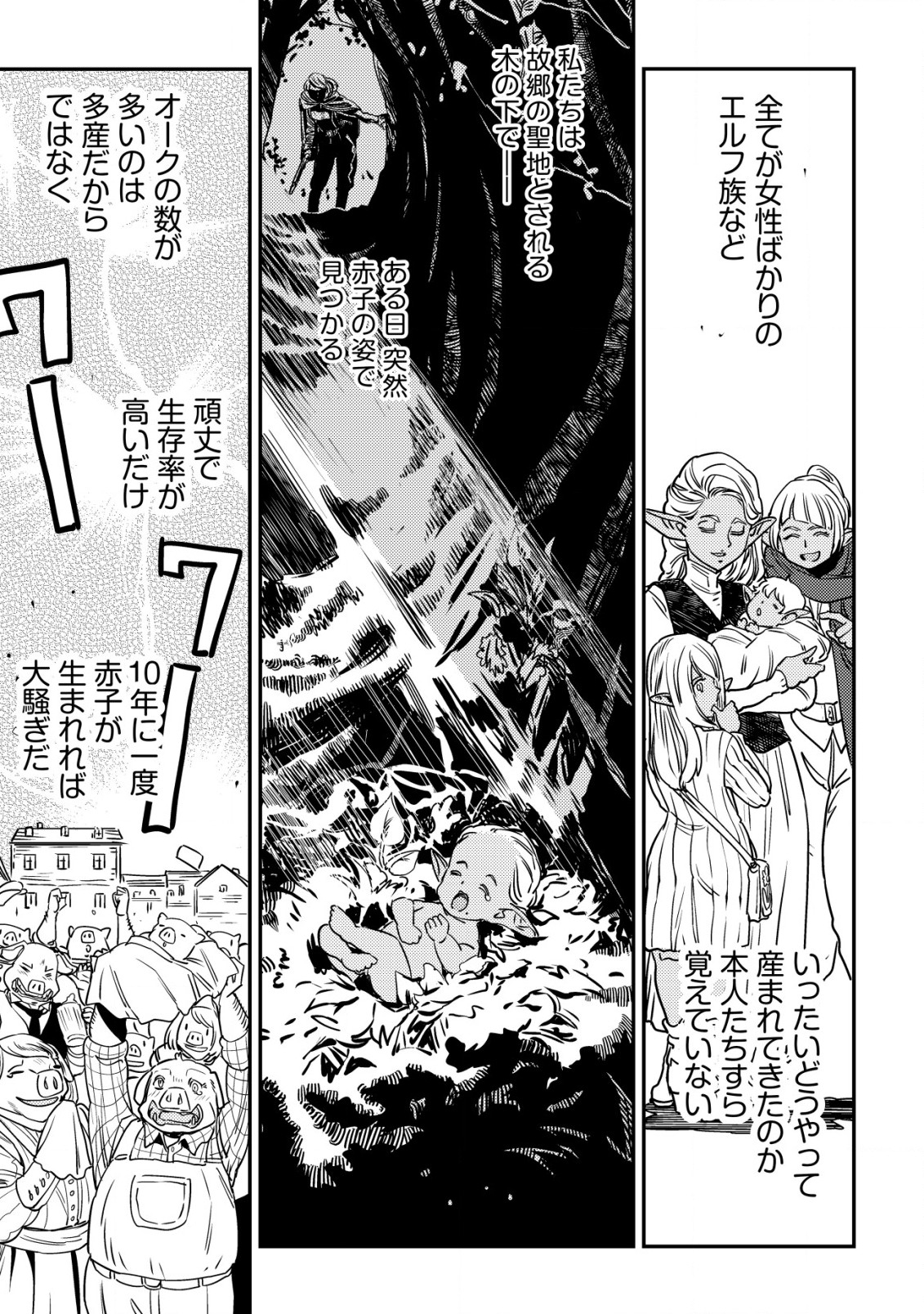 Orcsen Oukokushi - Yaban na Ooku no Kuni wa, Ikanishite Heiwa na Elf no Kuni wo Yakiharau ni Itatta ka - Chapter 2 - Page 52