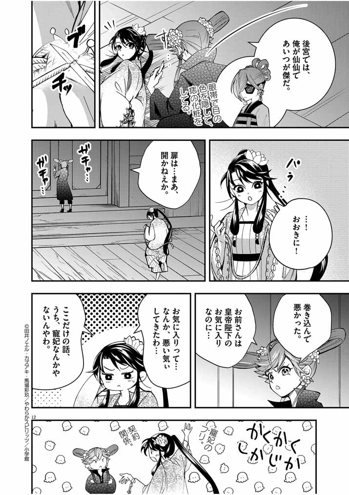 Osaka Madam, Koukyuu-hi ni Naru! - Chapter 36 - Page 12