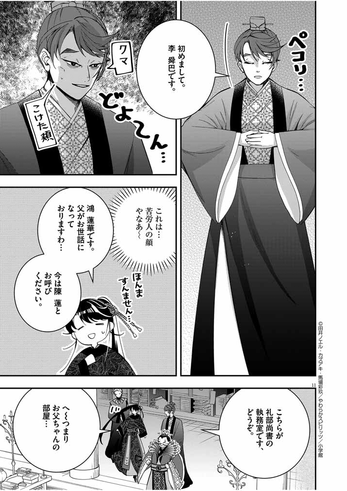 Osaka Madam, Koukyuu-hi ni Naru! - Chapter 49 - Page 11
