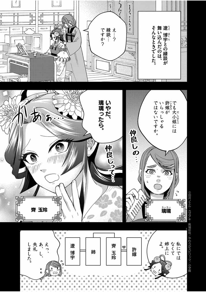 Osaka Madam, Koukyuu-hi ni Naru! - Chapter 52 - Page 3