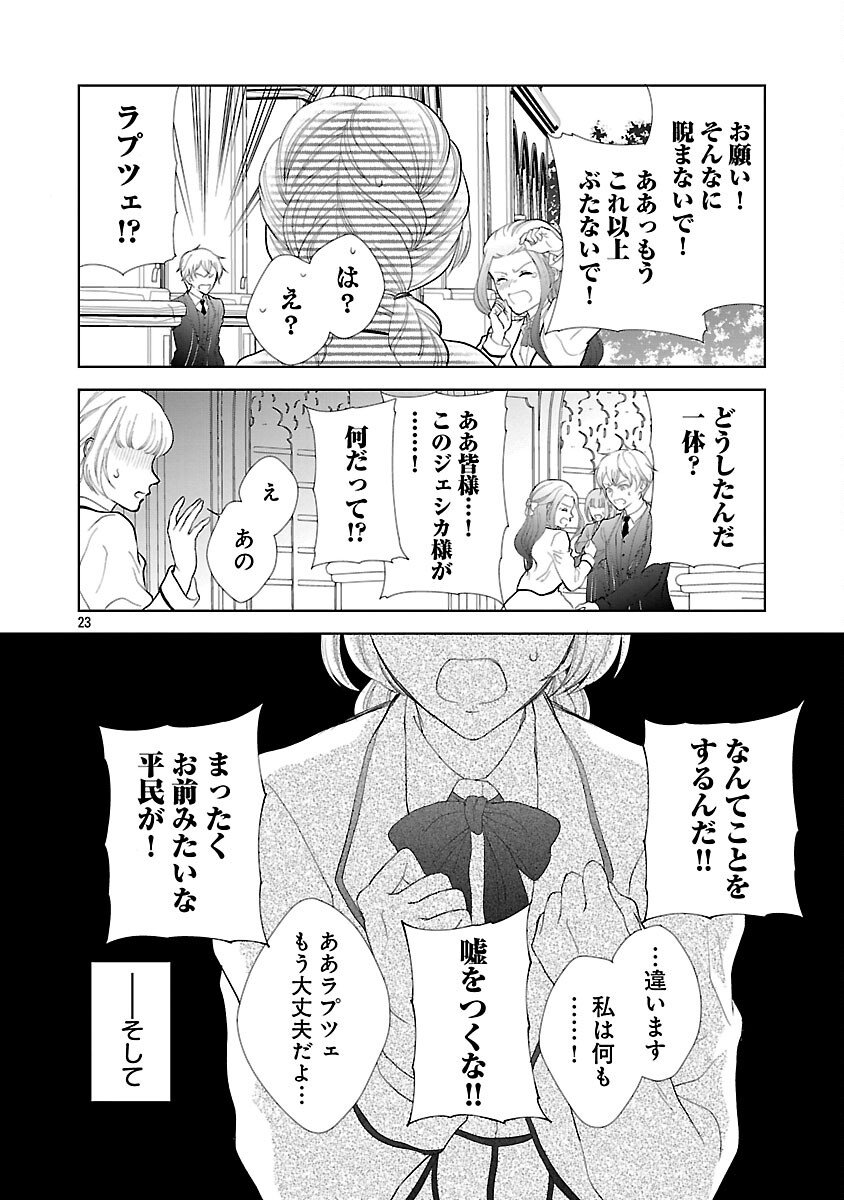 Otome Game no Heroine ni Tensei Shita noni, Suude ni Akuyaku Reijou ga Chiyahoya Sareteita - Chapter 1 - Page 28