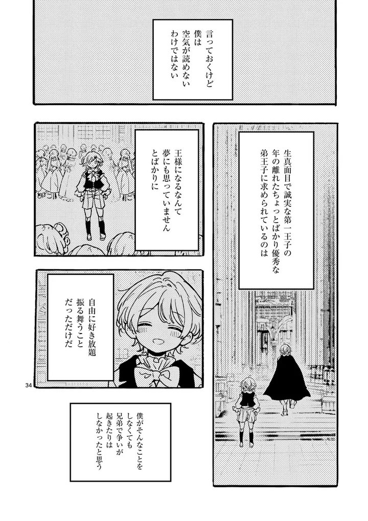 Ouji ga Kuuki Yomana Sugiru - Chapter 3.2 - Page 6