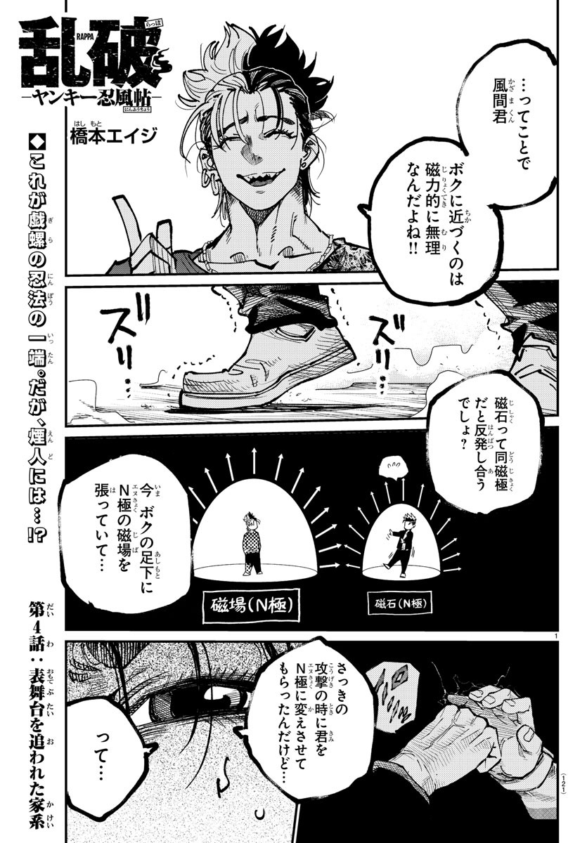 Rappa - Yankee Ninpuuchou - Chapter 4 - Page 1