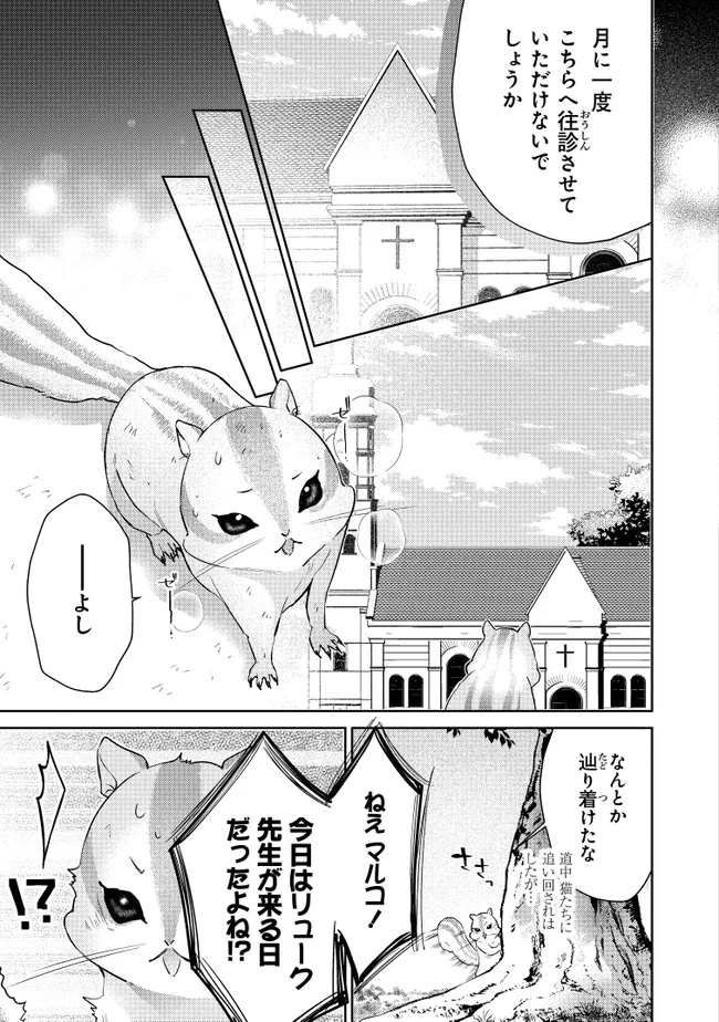 Risu ni Natte Shimatta Kon'yakusha ga, Kegirai Shiteita Hazu no Watashi ni Tasuke o Motomete Kimashita. - Chapter 4.1 - Page 11