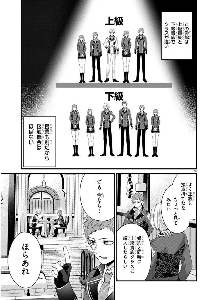 Rojiura de Hirotta Onnanoko ga Bad End-go no Otome Game no Heroine Datta Ken - Chapter 1 - Page 35