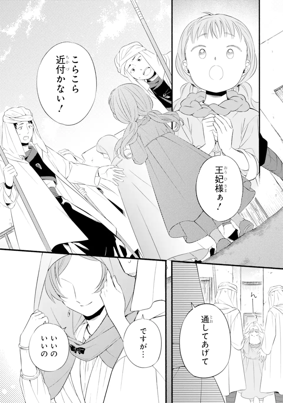 Sabaku no Kuni no Amefurashi Hime - Zense de Shokei Sareta Mahoutsukai wa Nouka no Musume ni Narimashita - Chapter 24.1 - Page 5