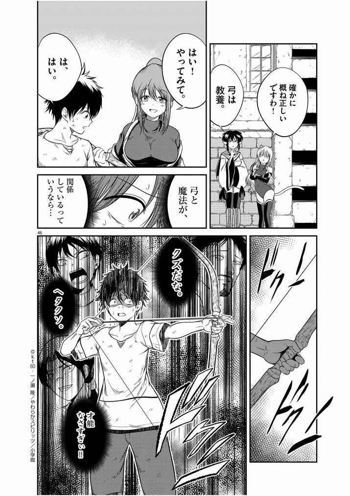 Saikyou Muteki No Bishoujo Kenja Tachi Ga, Ore No Shishou Ni Narita Garu ~ Takeshi Jutsu No Sainou Ga Nakute Tsuihou Sareta Shounen, Mahou No Sainou Wa Sugokatta ~ - Chapter 1 - Page 44