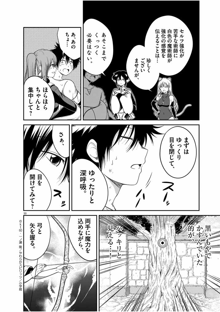 Saikyou Muteki No Bishoujo Kenja Tachi Ga, Ore No Shishou Ni Narita Garu ~ Takeshi Jutsu No Sainou Ga Nakute Tsuihou Sareta Shounen, Mahou No Sainou Wa Sugokatta ~ - Chapter 1 - Page 48