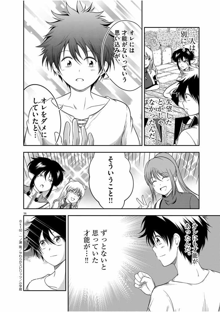 Saikyou Muteki No Bishoujo Kenja Tachi Ga, Ore No Shishou Ni Narita Garu ~ Takeshi Jutsu No Sainou Ga Nakute Tsuihou Sareta Shounen, Mahou No Sainou Wa Sugokatta ~ - Chapter 1 - Page 54