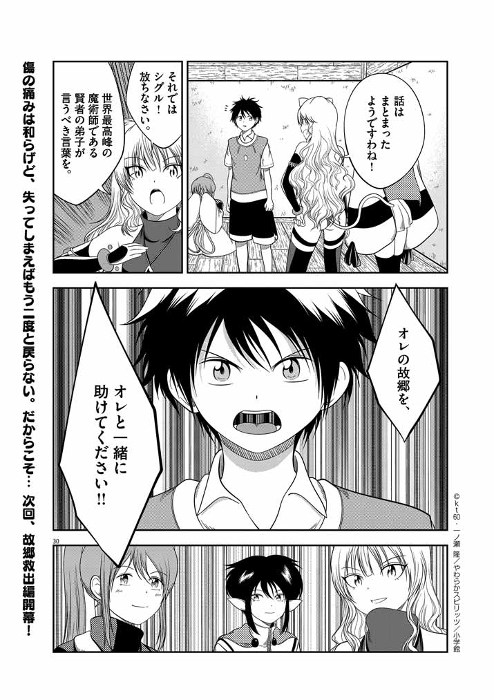 Saikyou Muteki No Bishoujo Kenja Tachi Ga, Ore No Shishou Ni Narita Garu ~ Takeshi Jutsu No Sainou Ga Nakute Tsuihou Sareta Shounen, Mahou No Sainou Wa Sugokatta ~ - Chapter 3 - Page 30