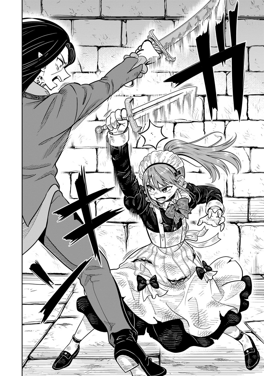 Saikyou no Kensei, Bishoujo Maid ni Tenseishi Houki de Musou Suru - Chapter 6.2 - Page 14
