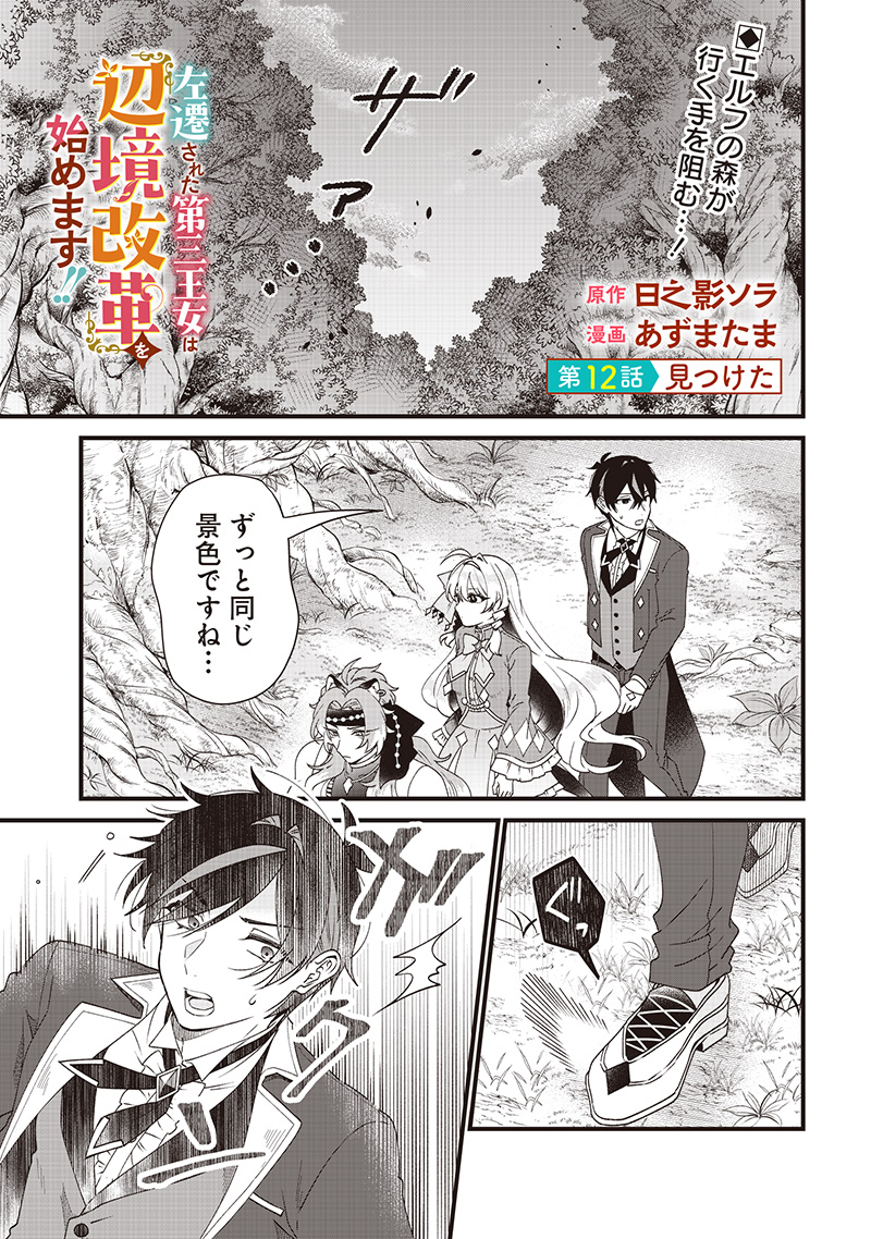 Sasen sareta Dai San Oujo wa Henkyou Kaikaku wo Hajimemasu!! - Chapter 12 - Page 1