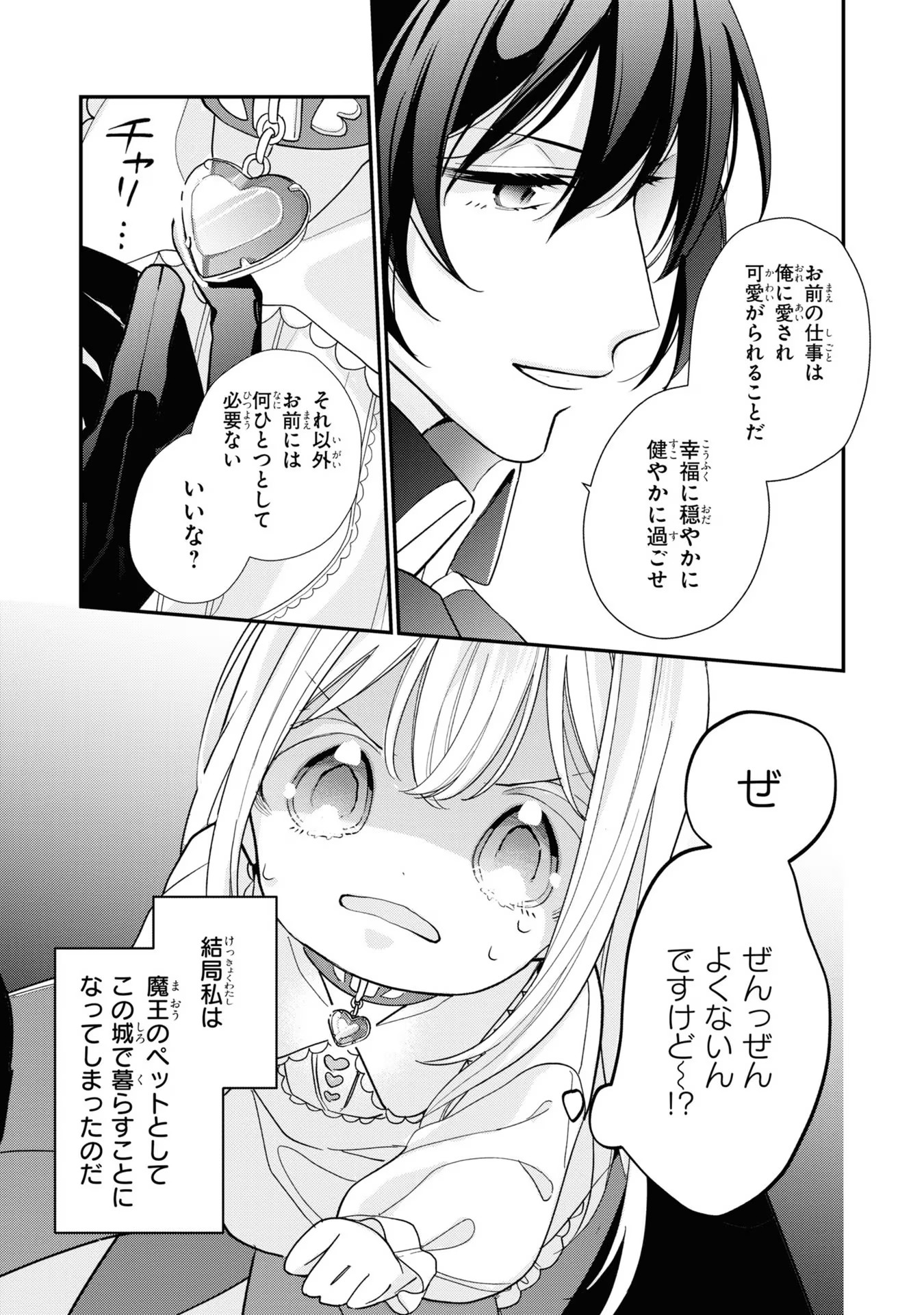 Seijo wo Kubi ni nattara, Naze ka Youjoka shite Maou no Pet ni narimashita. - Chapter 2 - Page 27