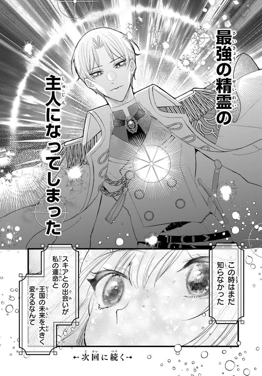 Seirei ni "Omae wa Shujin ni Fusawashikunai, Keiyaku Haki shite kure!' to Iwareta node, Hoshigatteiru Imouto ni Yuzurimasu - Chapter 1 - Page 31