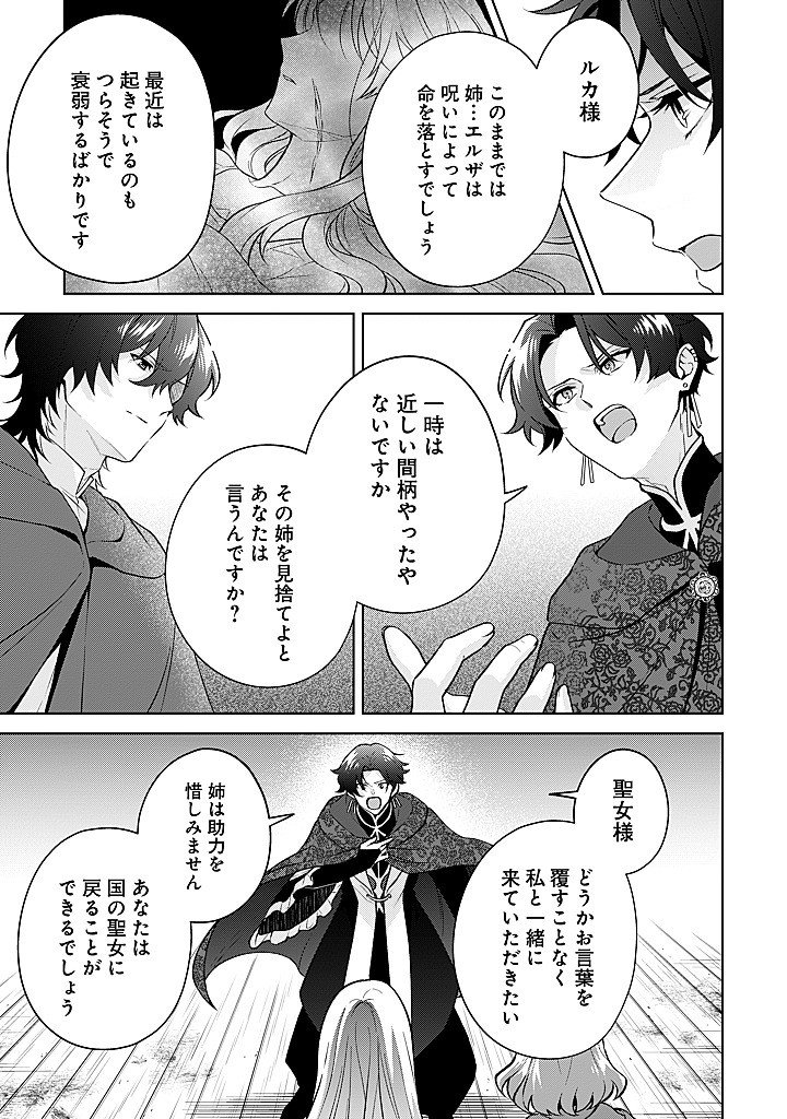 Seishin Seijo: Konyaku Hakisareta Tsuihou Seijo desu ga, Ookami Ouji no Noroi wo Toite Dekiaisaretemasu - Imasara Kuni ni Modorette Iwarete mo Osoi desu! - Chapter 24 - Page 17