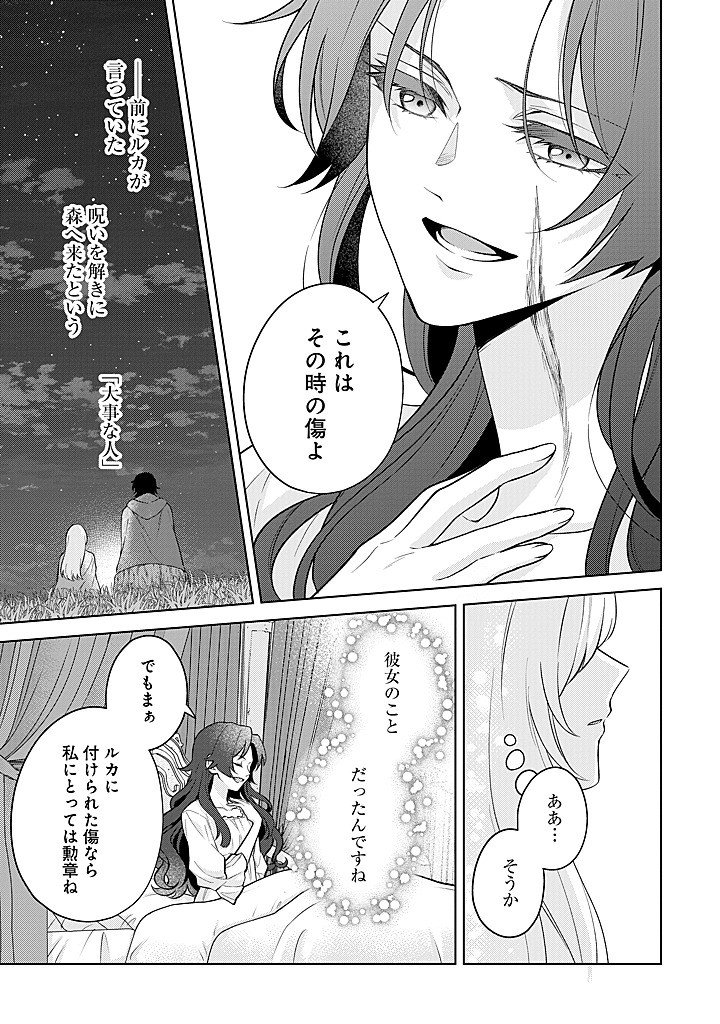 Seishin Seijo: Konyaku Hakisareta Tsuihou Seijo desu ga, Ookami Ouji no Noroi wo Toite Dekiaisaretemasu - Imasara Kuni ni Modorette Iwarete mo Osoi desu! - Chapter 26 - Page 9