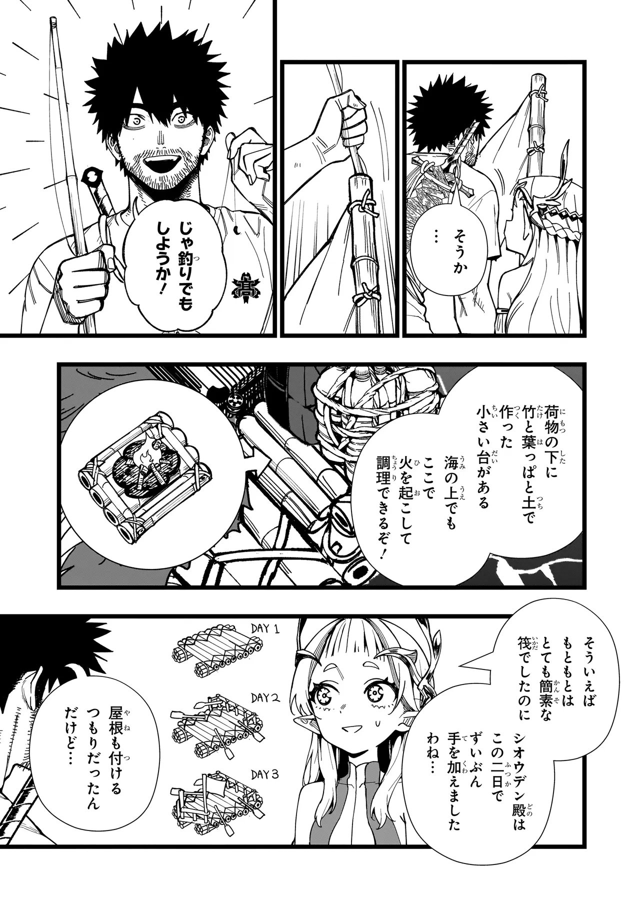 Senki Survival Saga: Isekai no Unmei o Kaketa Mujintou Fujun Iseikouyuu - Chapter 31 - Page 3