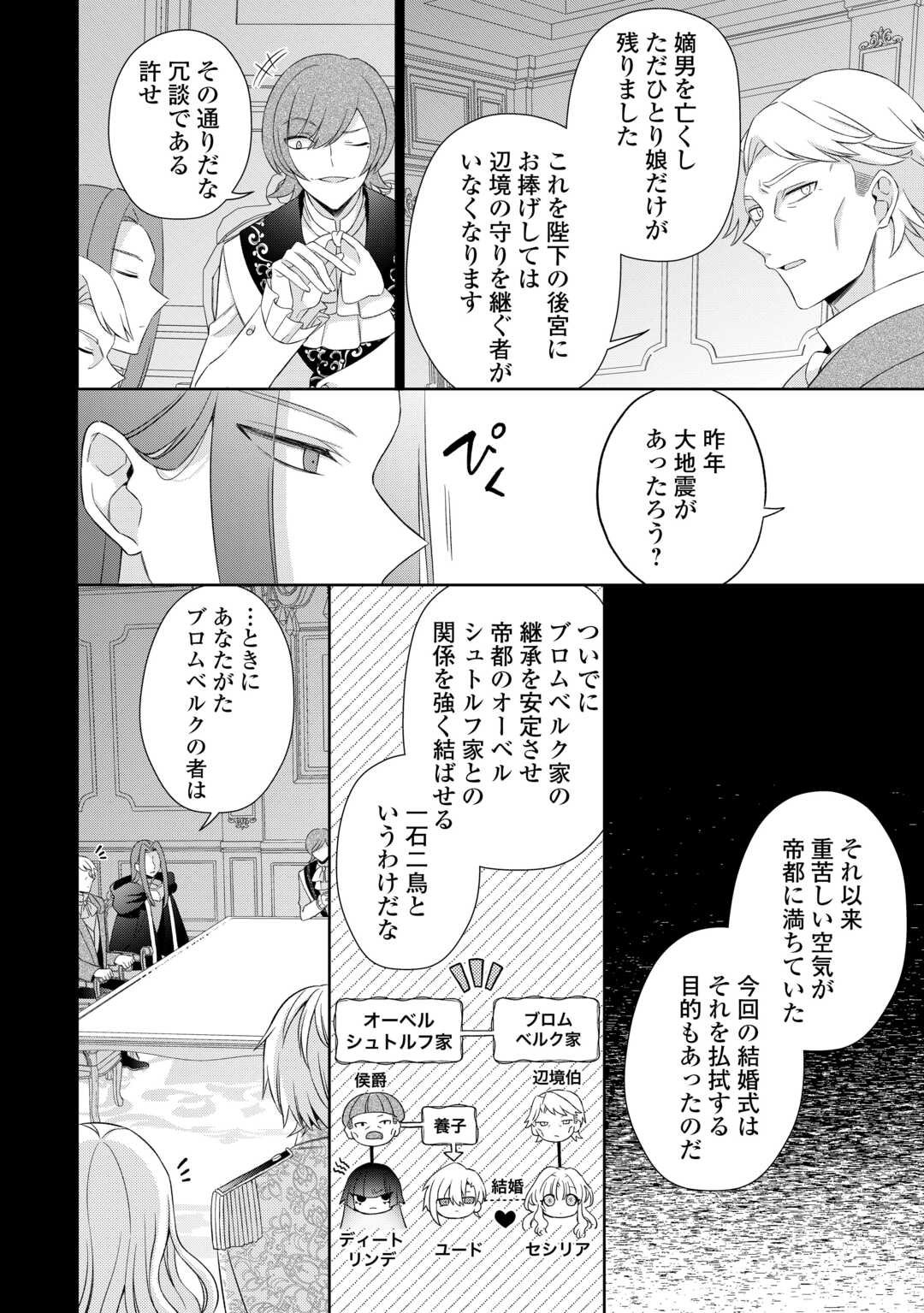 Shi ni Modori no Hanayome wa Reitetsu Kishi no Shuuchaku Dekiai kara Nigerarenai - Chapter 2 - Page 9