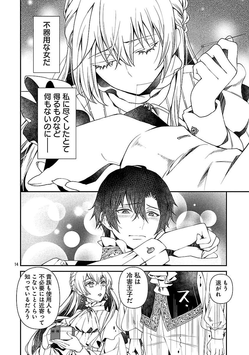 Shi ni Modori no Reigai Ouji ga Kenou to Yobareru made ~Michibiita no wa Bukiyouna Koushaku Reijou no Inorideshita~ - Chapter 2 - Page 16
