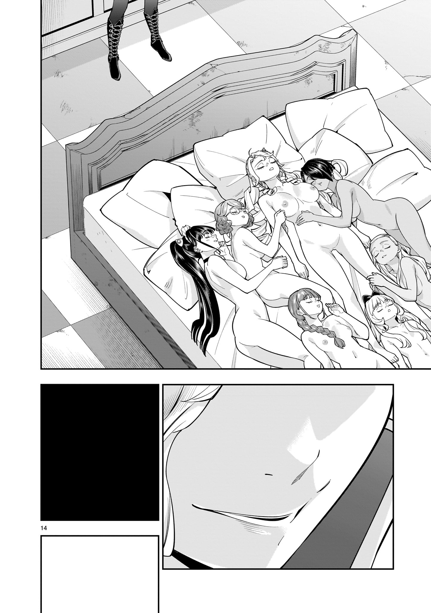 Shi ni Modori Oujo wa Ikinobiru Tame ni Yuri Harem wo Tsukuru Koto ni Shita - Chapter 10.2 - Page 14