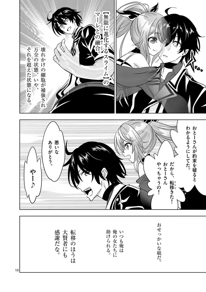 Shijou Saikyou Orc-san no Tanoshii Tanetsuke Harem Zukuri - Chapter 131.1 - Page 10