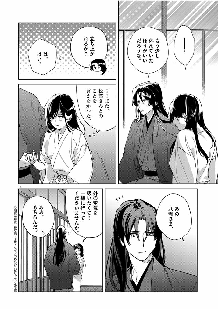 Shinigami no Hatsukoi ~Botsuraku Kazoku no Reijou wa Ai wo Shiranai Shinigami ni Totsugu~ - Chapter 43 - Page 10