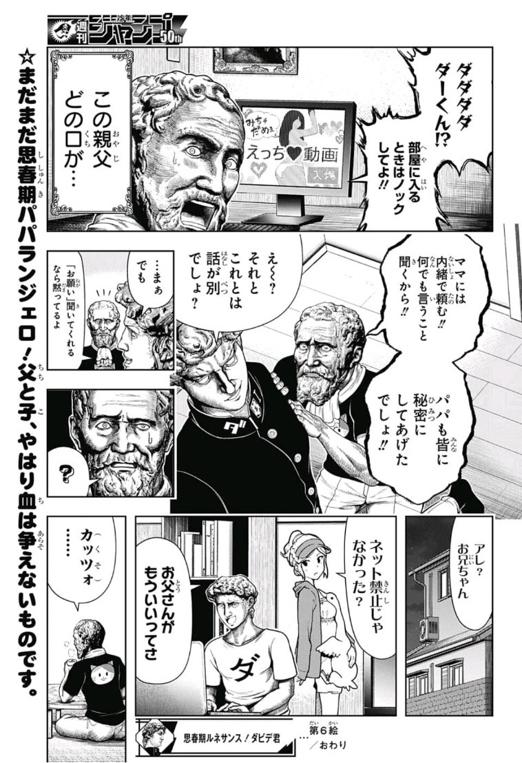 Shishunki Renaissance! David-kun - Chapter 6 - Page 13