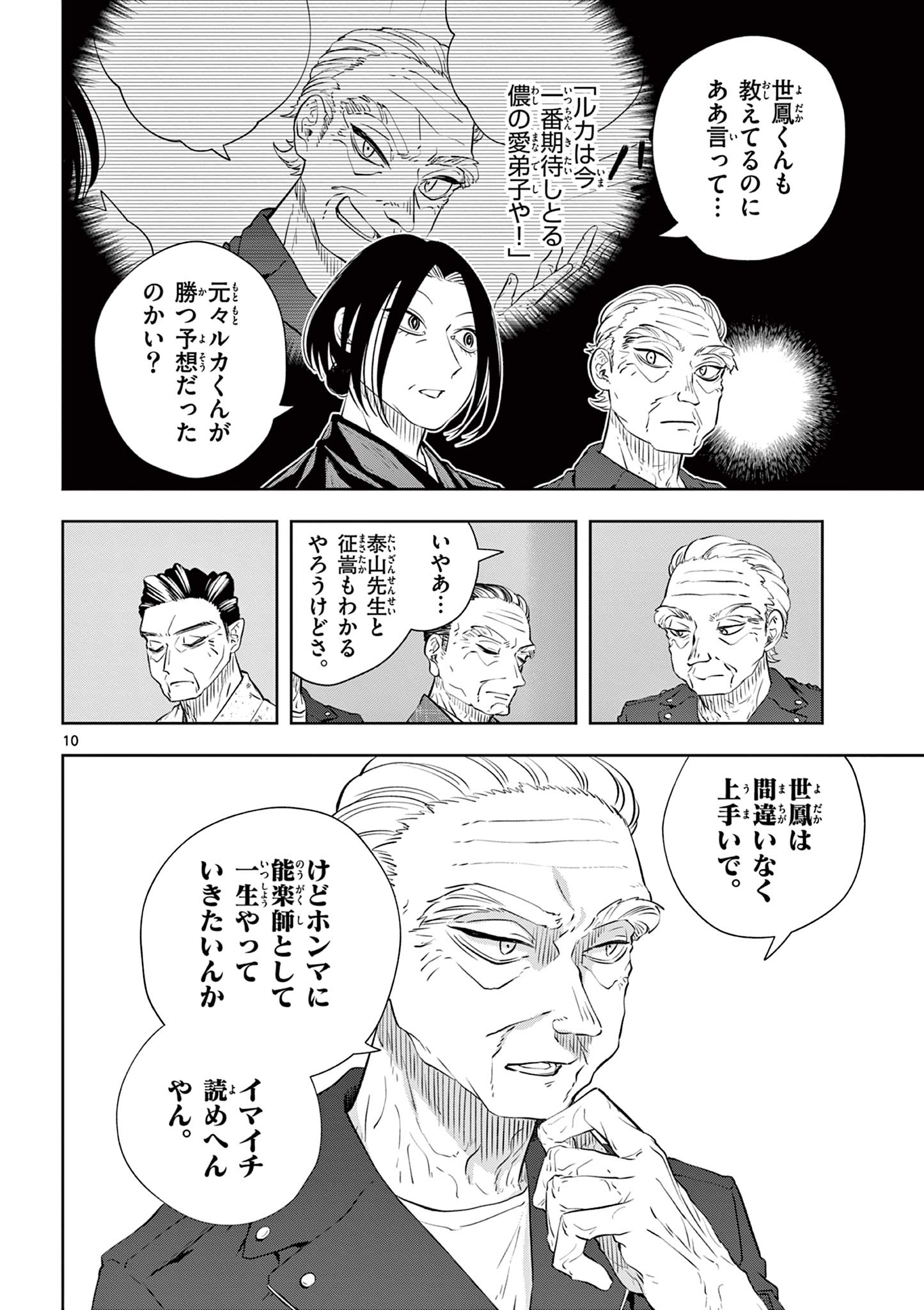 Shite no Hana - Nougakushi Haga Kotarou no Sakikata - Chapter 53 - Page 10