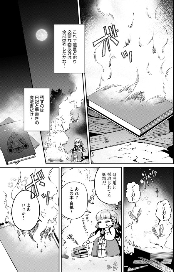 Shoujo to Neko to Ohitoyoshi Dark Elf no Maseki Koubou - Chapter 2 - Page 1