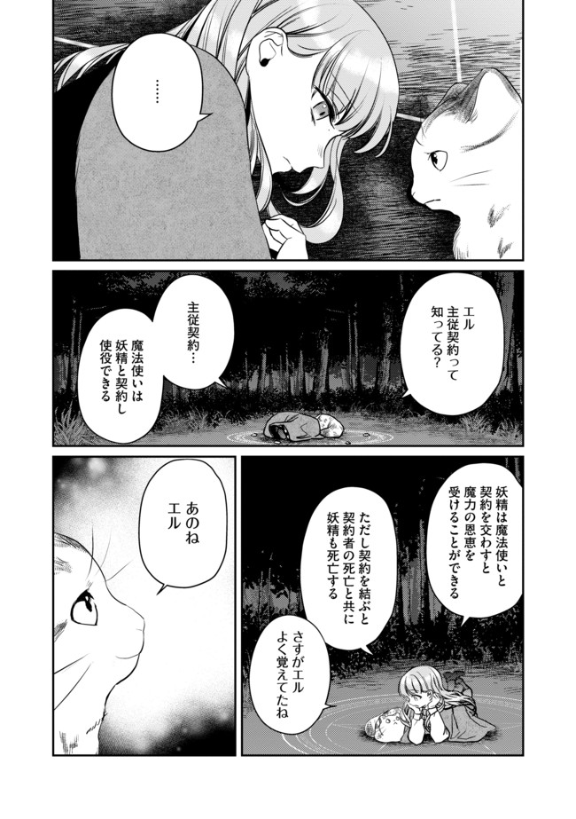 Shoujo to Neko to Ohitoyoshi Dark Elf no Maseki Koubou - Chapter 3 - Page 12