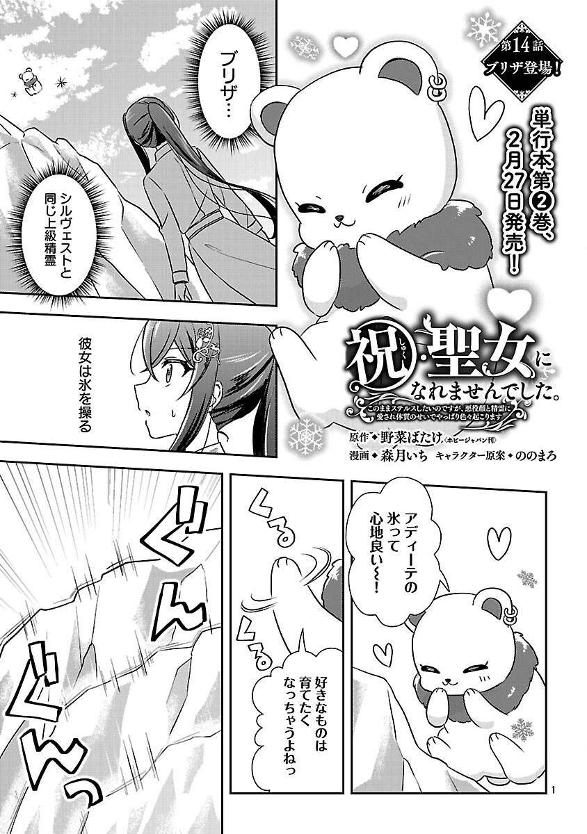 Iwai seijo ni Naremasendeshita. Kono Mama suterusu shitai nodesuga, Akuyaku-gao to seirei ni Aisaretaishitsu no Sei de Yappari Iroiro Okorimasu - Chapter 14 - Page 3