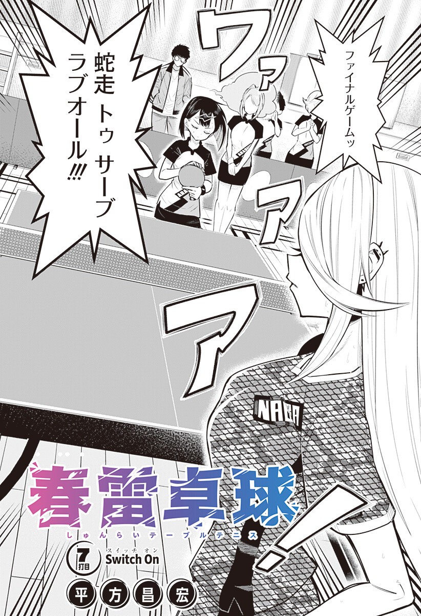 Shunrai Table Tennis - Chapter 7 - Page 4