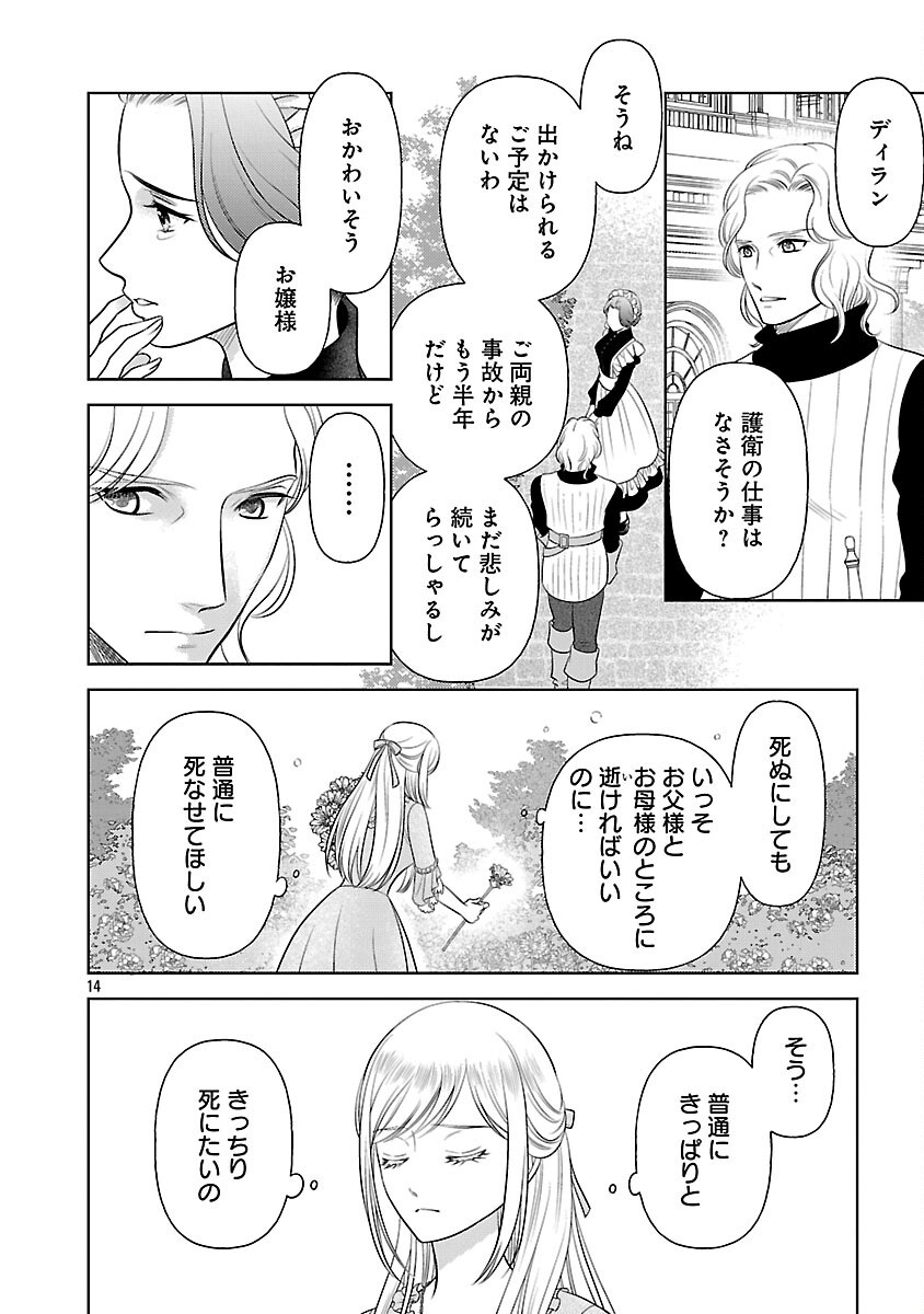 Tsui Katsu Reijou ~Jinsei wo Akiramete Shinuki Manmanna Watashi to Dekiai shitai shinkan no Koubou~ - Chapter 1 - Page 15