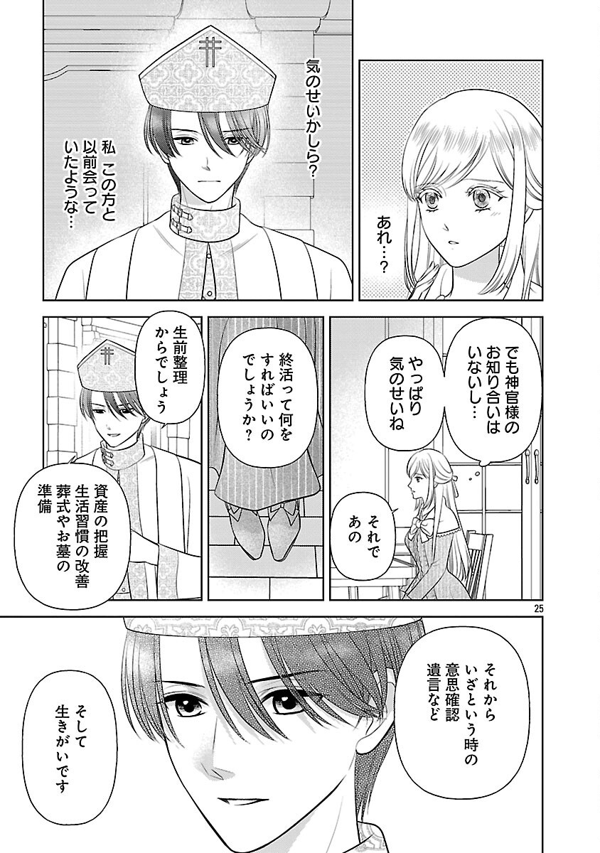 Tsui Katsu Reijou ~Jinsei wo Akiramete Shinuki Manmanna Watashi to Dekiai shitai shinkan no Koubou~ - Chapter 1 - Page 26