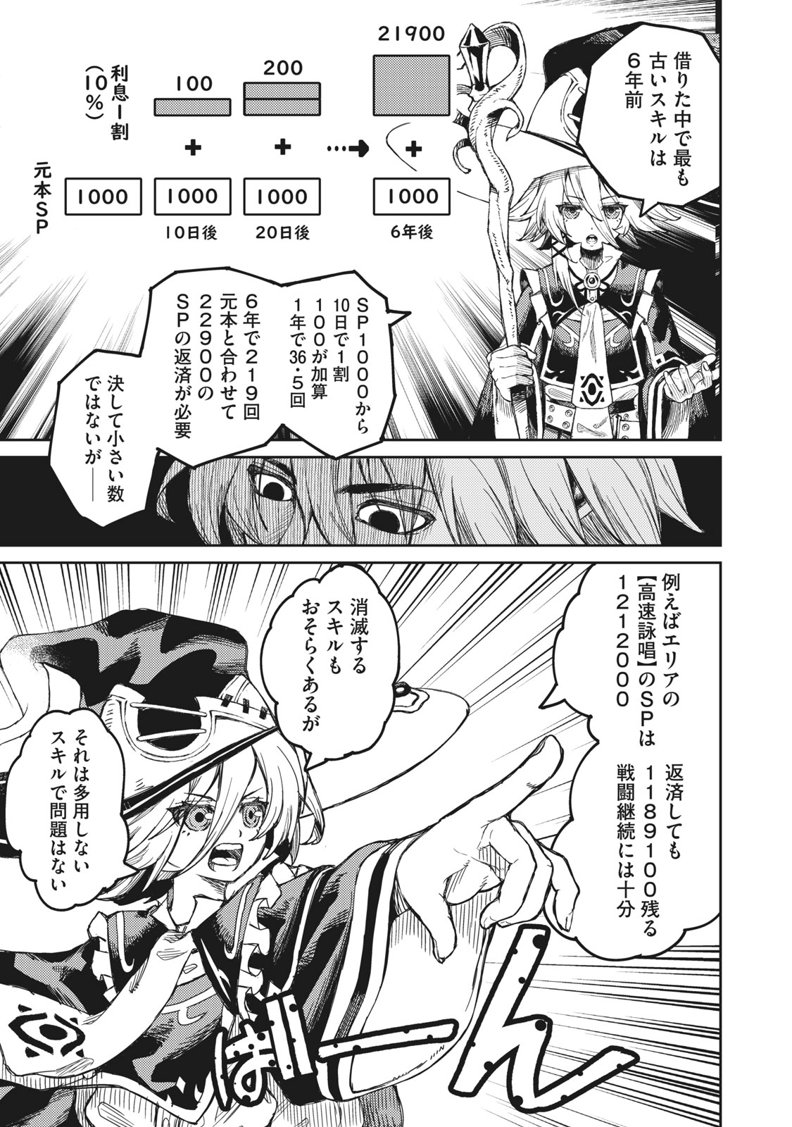 技巧貸与＜スキル・レンダー＞のとりかえし～トイチって最初に言ったよな Chap 1.2 - Next Chap 2.2