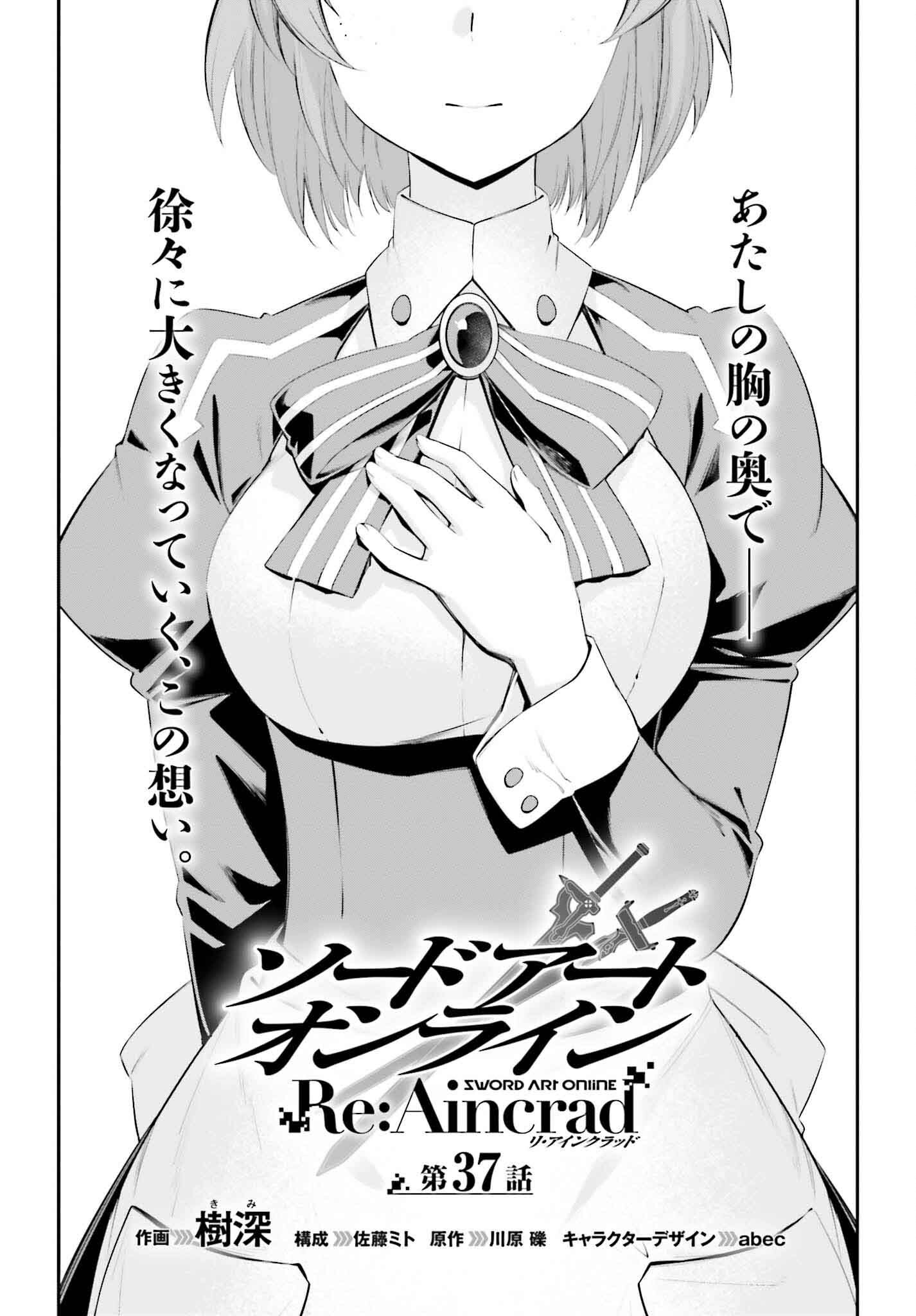 Sword Art Online: Aincrad - Chapter 37 - Page 4