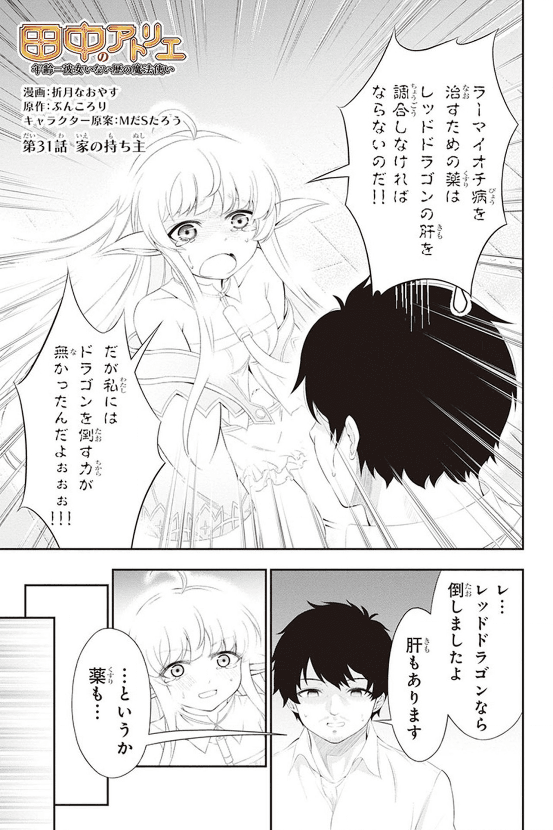 Tanaka - Nenrei Equal Kanojo Inaireki no Mahou Tsukai -The Comic - Chapter 31 - Page 1