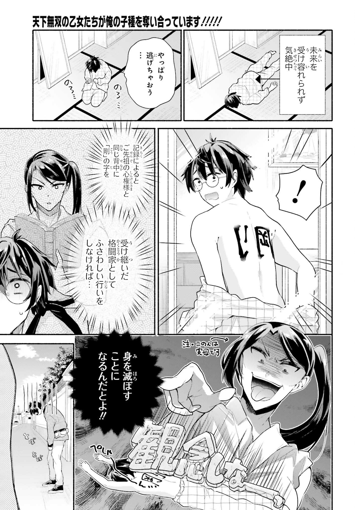 Tenka Musou no Otome-tachi ga Ore no Kodane wo Ubaiatteimasu!!!!! - Chapter 2 - Page 5