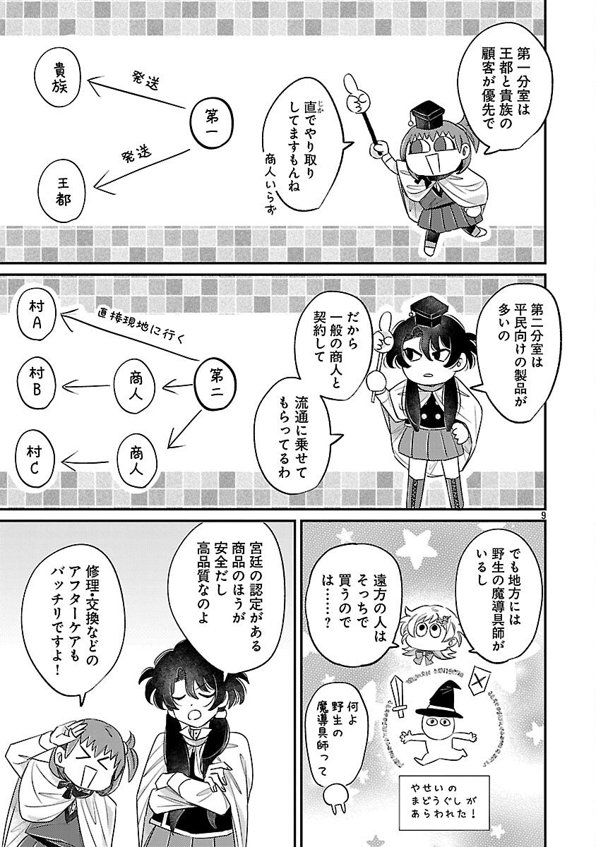 Tensai Madougushi wa Souki Retire Mezashite ganbarimasu - Chapter 10 - Page 11
