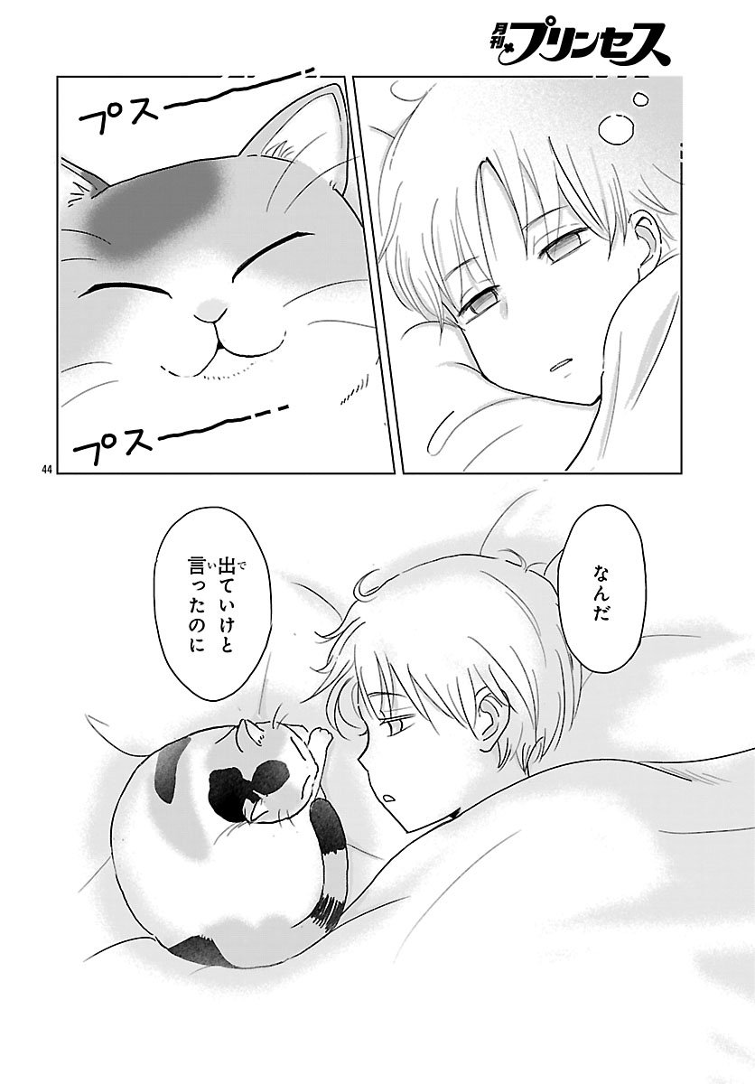 Tensei Shita Mikeneko wa Ouji to Gyokuza no Yume o Miru - Chapter 1 - Page 45