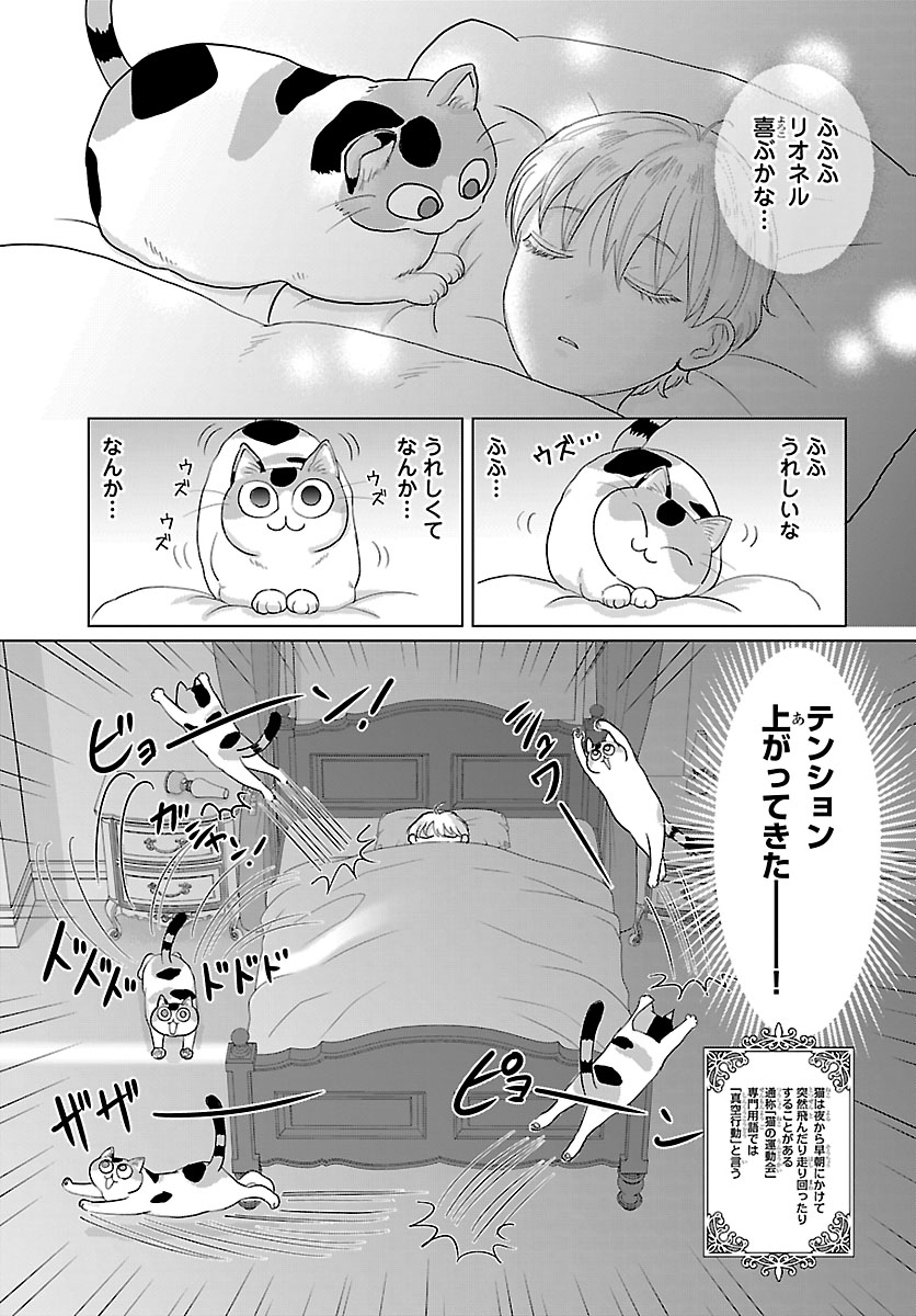 Tensei Shita Mikeneko wa Ouji to Gyokuza no Yume o Miru - Chapter 5 - Page 3