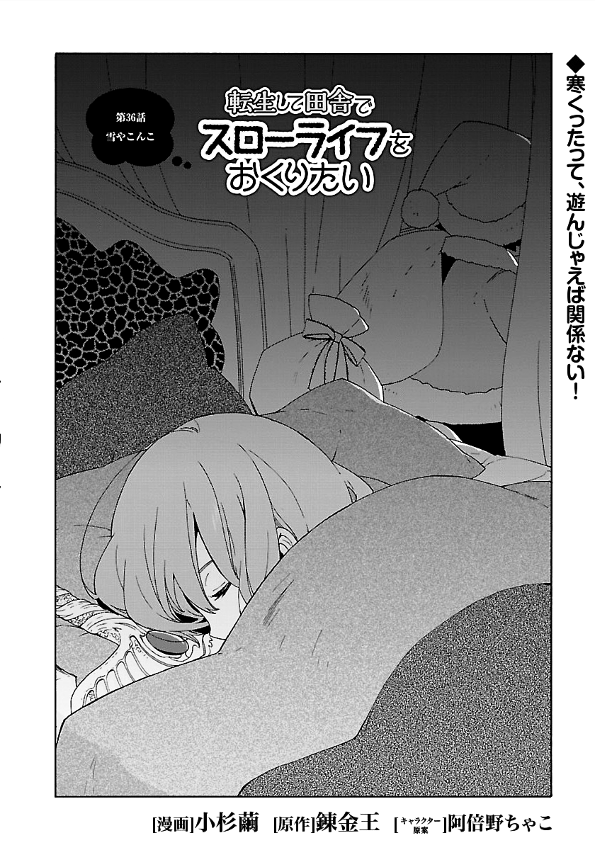 Tensei Shite Inaka de Slowlife wo Okuritai Chap 36 - Next Chap 37