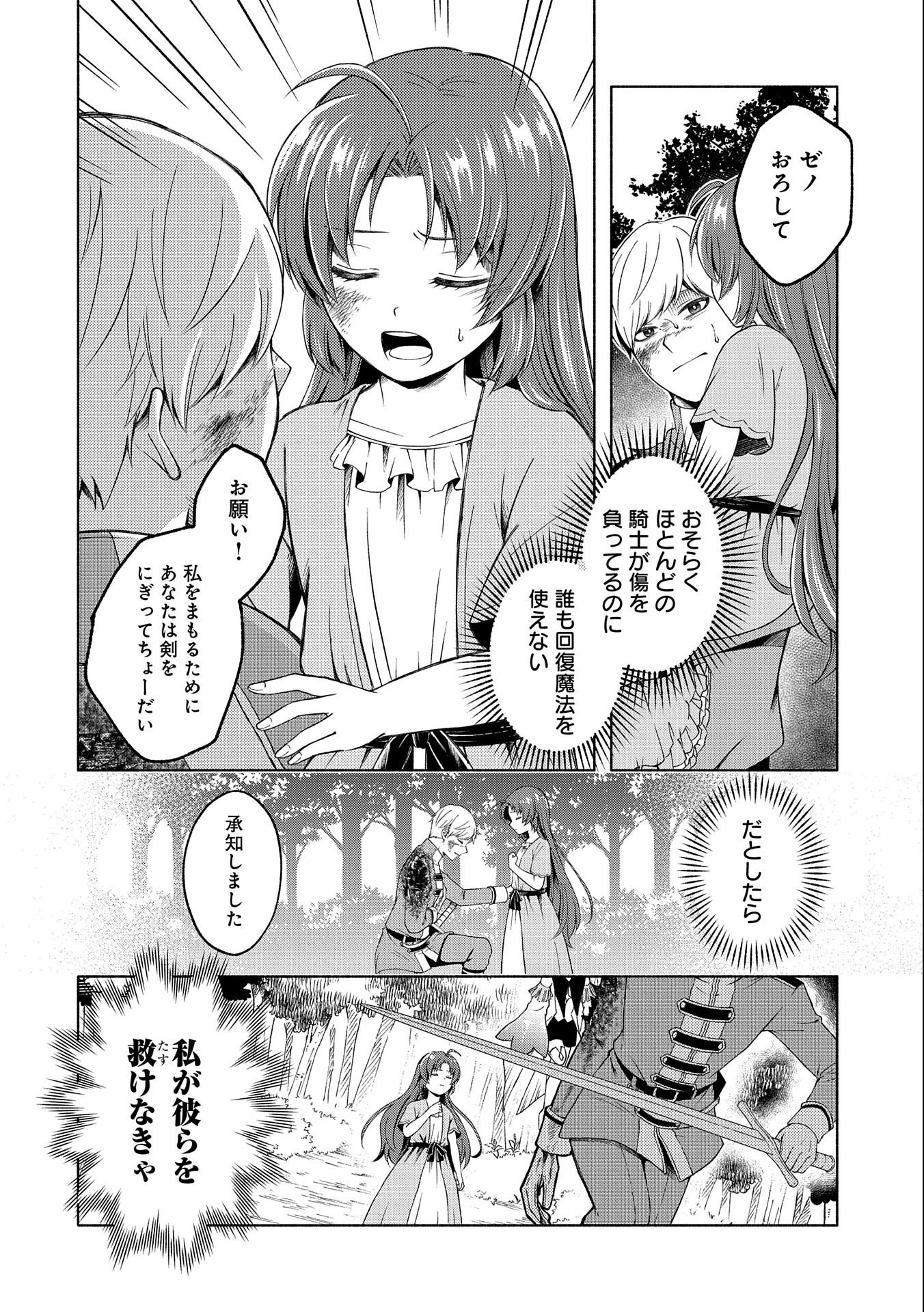 Tensei Shita Daiseijo wa, Seijo de Aru Koto wo Hitakakusu: ZERO ~The Great Saint of Remembrance~ - Chapter 1 - Page 46