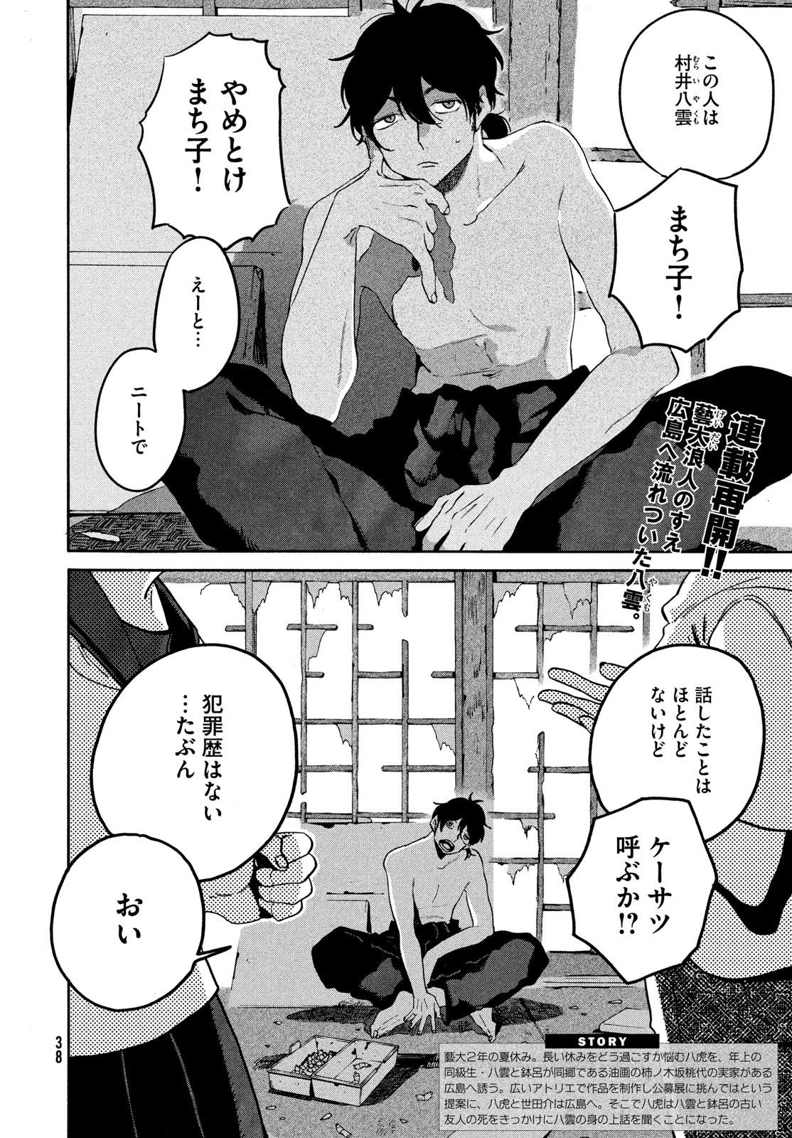 Blue Period. - Chapter 61 - Page 2