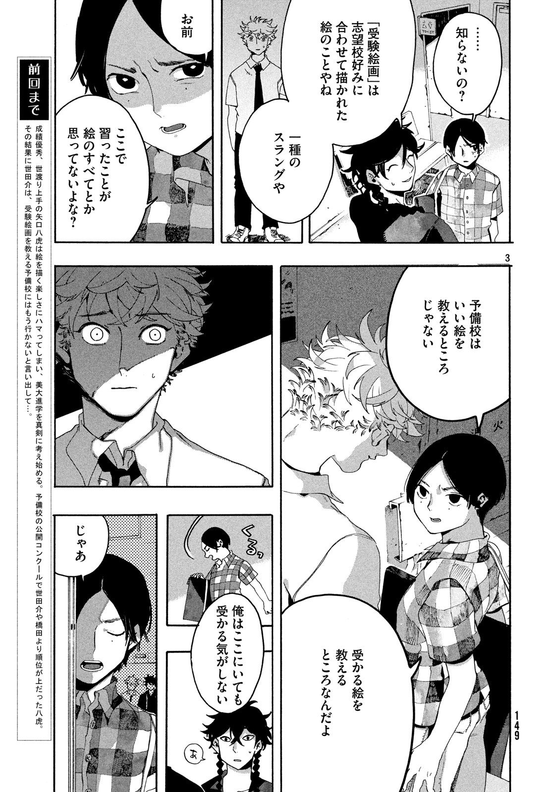 Blue Period. - Chapter 8 - Page 3