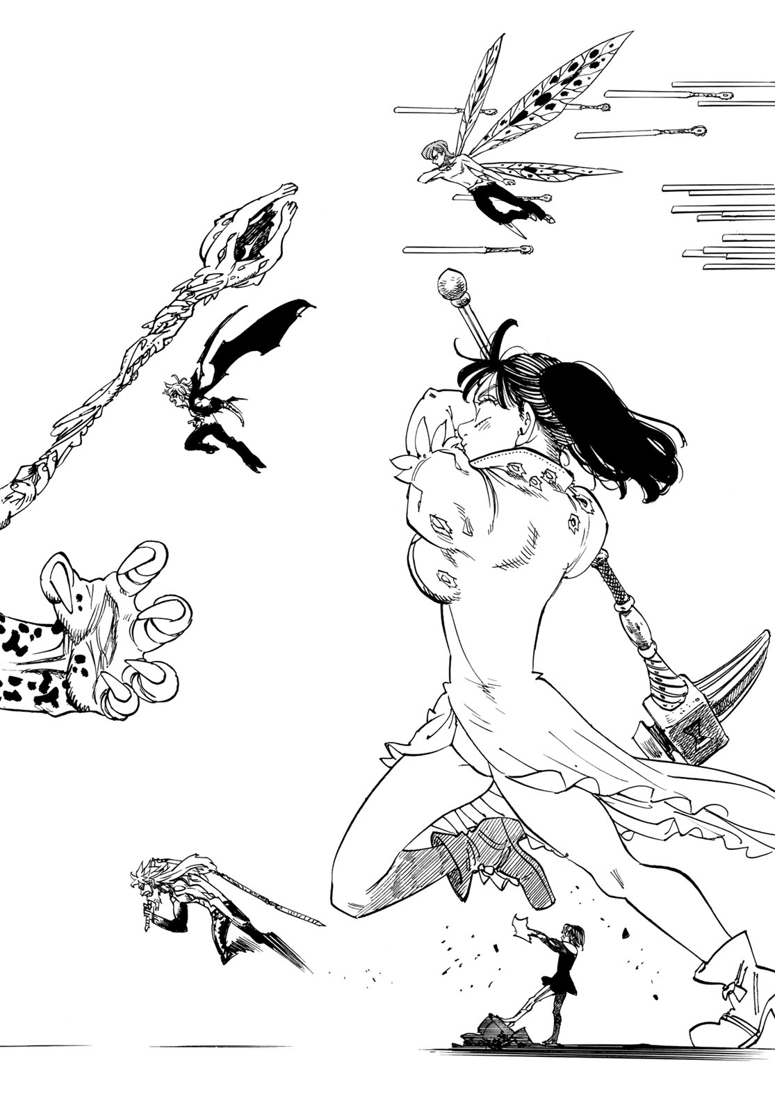 Mokushiroku no Yonkishi - Chapter 228 - Page 19