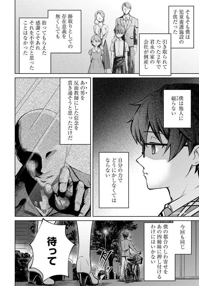 Tier 1 Shimai: Yuumei Yonshimai wa Boku nashi de wa Ikirarenai - Chapter 1.2 - Page 35