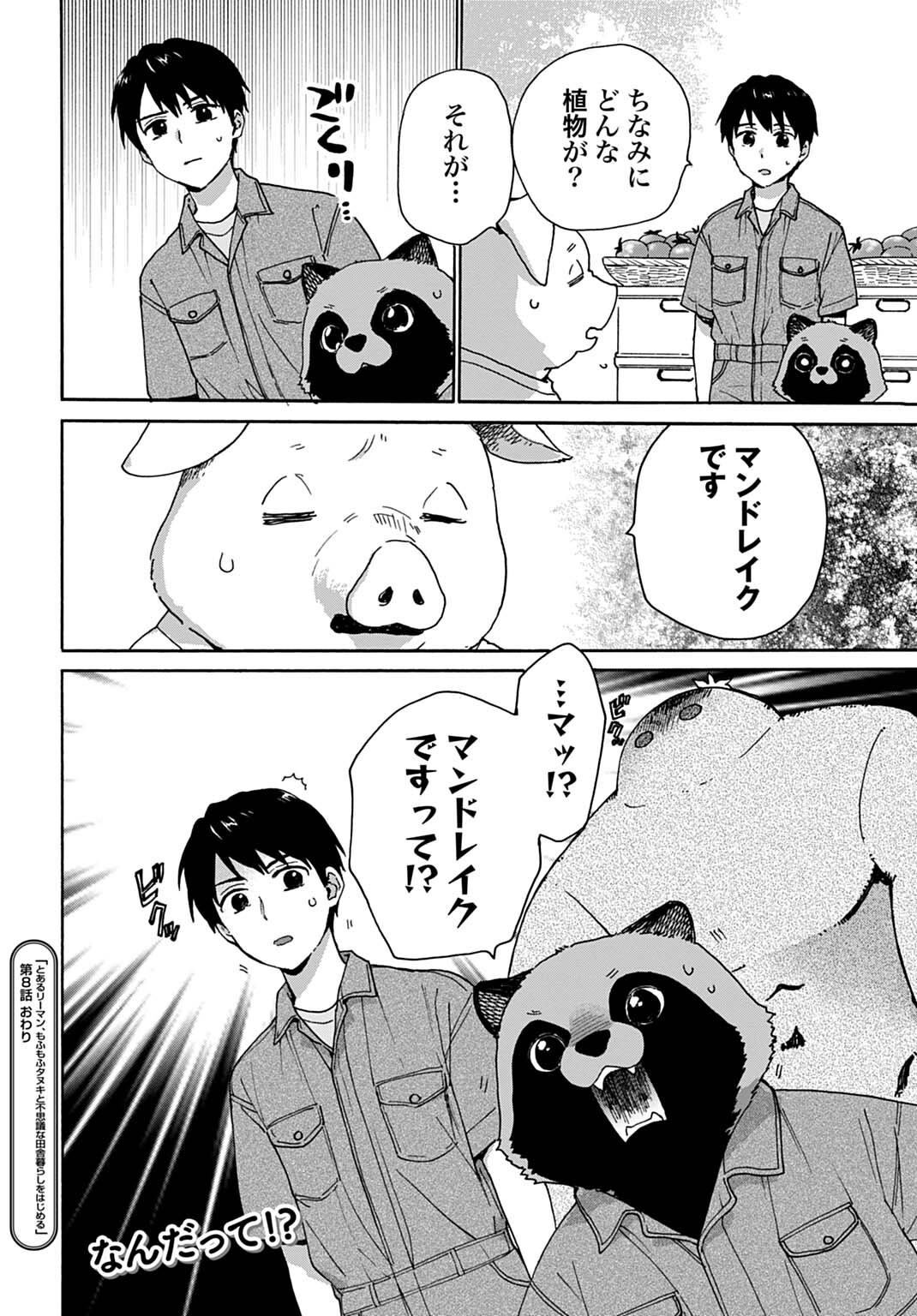 Toaru Riman, Mofumofu Tanuki to Fushigi na Inaka Kurashi wo Hajimeru - Chapter 8 - Page 18